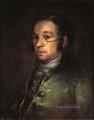 Self portrait with spectacles Francisco de Goya